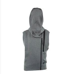 Final $ NWT Nike Tech Fleece Cape Vest Dark Gray S